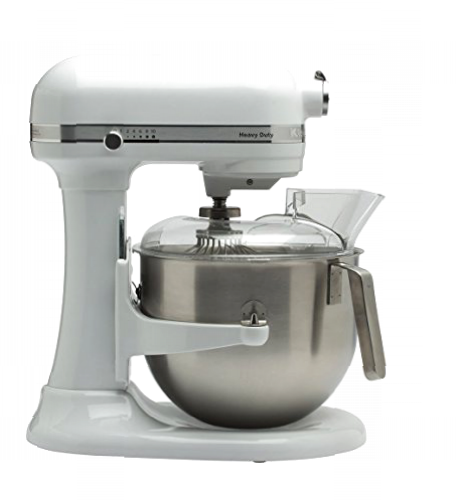 KitchenAid 5KSM7591X - Robot de cocina (Acero inoxidable, Color blanco, 50/60 Hz, Metal)