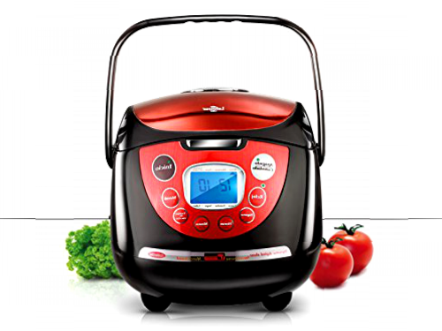 Robot Cocina Rojo con Voz-LUFTHOUS