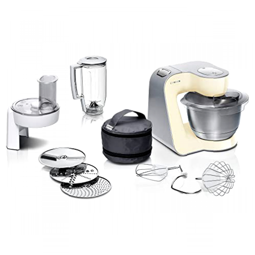 Bosch MUM58920 - Robot de cocina (1000 W, acero inoxidable), color beige
