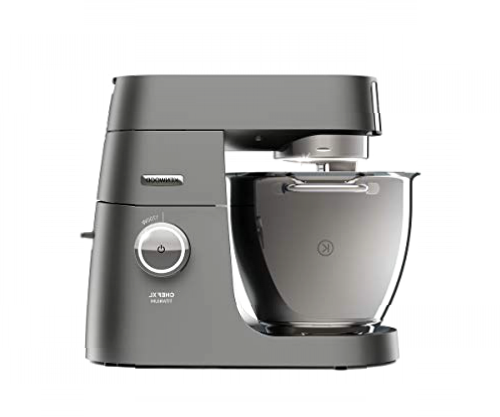 Kenwood Electrodomésticos Titanium Chef XL System Pro Robot de Cocina, 1700 W, 5 kg, Plata, 44 Decibelios, Metal