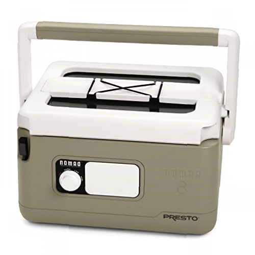 Presto 06012 olla de cocción lenta 7,57 L Marrón, Blanco