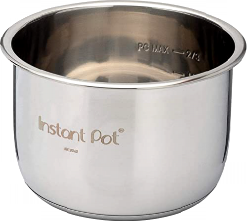 Instant Pot Olla interior de acero inoxidable, 2,8 litros