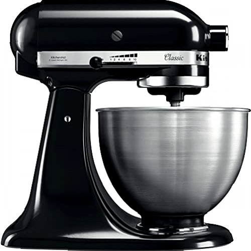 KitchenAid 5K45SSEOB ROBOT DE COCINA DE 4,3 L CLASSIC Negro onix