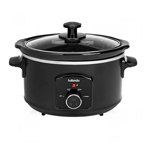 COCEDOR TRISTAR OLLA COCCION LENTA 35 L. 180 W NEGRO