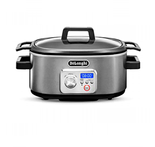 De'Longhi Livenza - Olla lenta programable con olla apta para estufa