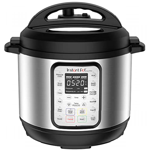Instant Pot Olla a presión eléctrica DUO PLUS 5.7L. 15 programas inteligentes: olla a presión, olla arrocera, olla de cocción lenta, vaporera