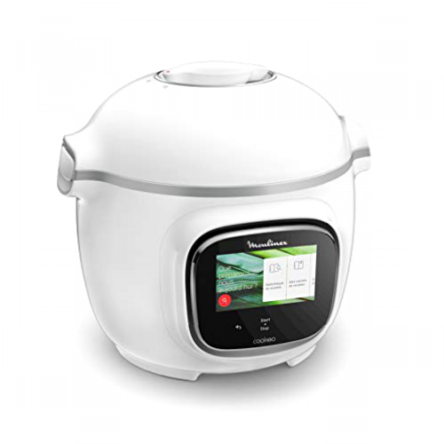 Moulinex Cookeo Touch - Olla inteligente de alta presión Táctil blanco