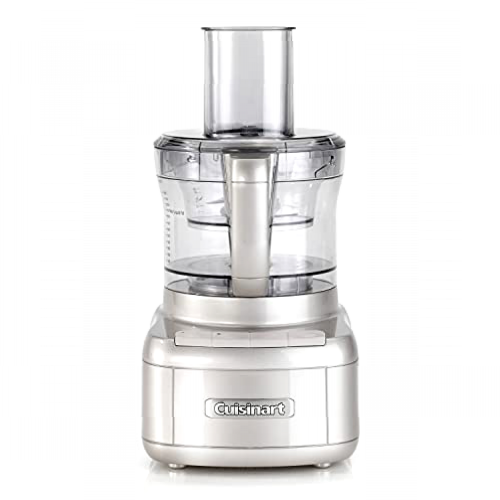 Cuisinart Procesador de alimentos profesional FP8SE, Corta, Mezcla, Ralla y Amasa, 2 boles independientes de 0,7L y 1,9L, Cuchillas de Acero inox, 2 Velocidades + Turbo, Libre de BPA, Robot de cocina