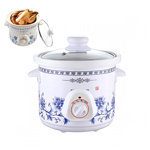 Cocinas premium pequeña olla de cocción lenta/Cerámica Liner Temp ajustable blanca Crockpot/slowcooker / 1,5 l - 6,0 l Opcional,1.5 Litre