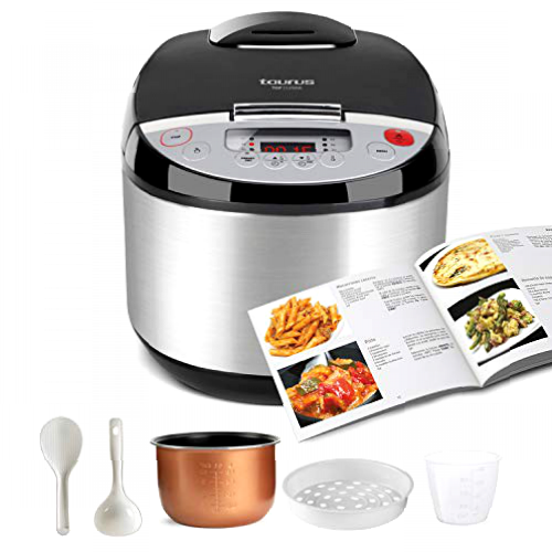 Taurus Top Cuisine Robot de Cocina, 900 W, Acero