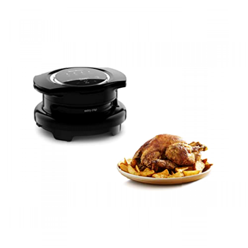 Moulinex Extra Crisp EZ1508 - Tapa accesorio para Cookeo, 4 funciones automáticas, asa, cocina al grill, fríe con aire y postres, cocina saludable, recetario digital