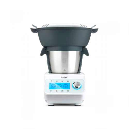 Robot de Cocina Multifunción Lachef | Jarra de Acero Inoxidable de 3,5L | 23 Funciones | Sensor de Temperatura y Peso | Válvula de Regulación de Vapor y Antibloqueo por Sobrecalentamiento | Feel Lagom