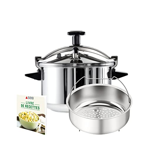 SEB P0531100 Authentique Olla exprés, metal, 8 L