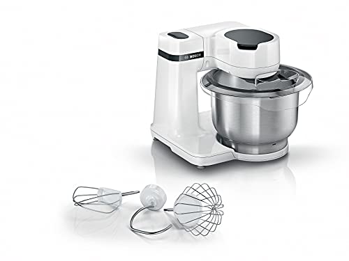 Bosch MUM Serie | 2 – Robot de cocina, potencia de 7000 W, 4 velocidades, color blanco